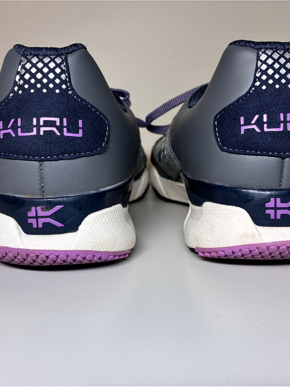 KURU Quantum Gray & Purple Casual Sneakers-Ladies - Picture 6 of 9